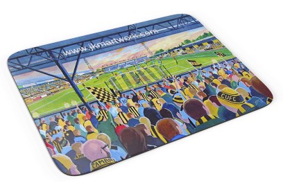 Abbey Stadium Fine Art Mouse Mat - Cambridge United FC